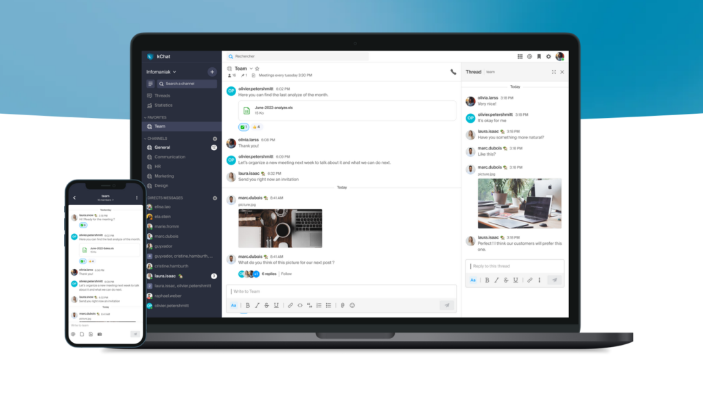 Formation Infomaniak Kchat